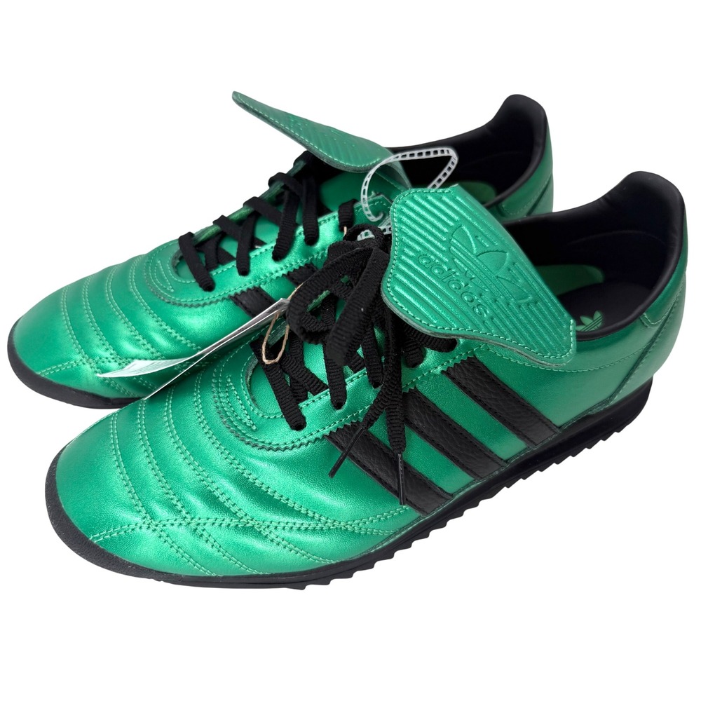 Adidas SL 72 OG Womens Semi Screaming Green Black Metallic Soccer Cleats 11 NEW